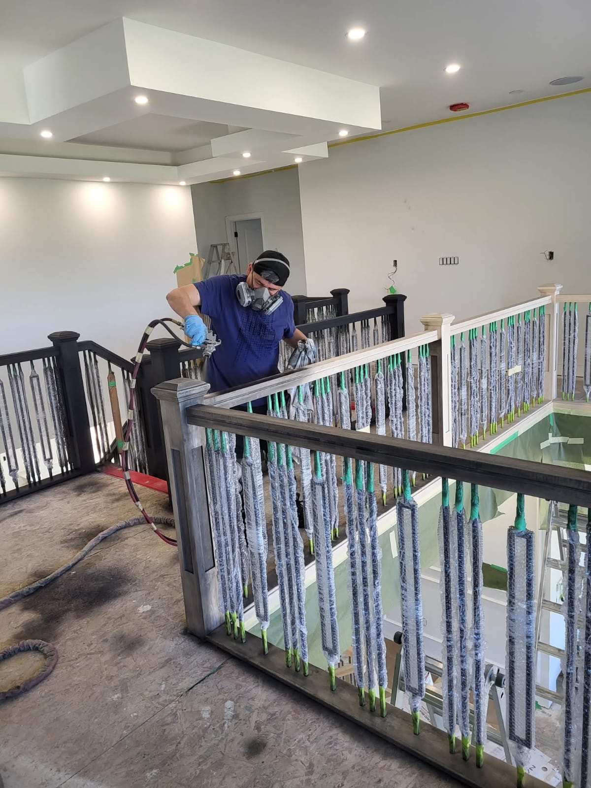 Restauración de escalera en domicilio